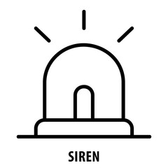 Siren, icon, Siren, Alarm Siren, Siren Icon, Warning Signal, Emergency, Alert, Siren Symbol