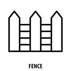 Fence, icon, Fence, Boundary Fence, Fence Icon, Enclosure, Barrier, Security, Fence Symbol