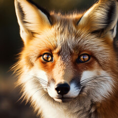 Fototapeta premium Brown fox.