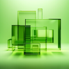 abstract 3d background create with Generative Ai