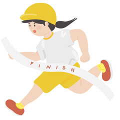 달리기 일러스트