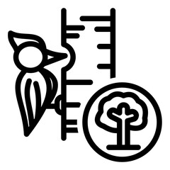 Woodpecker Icon