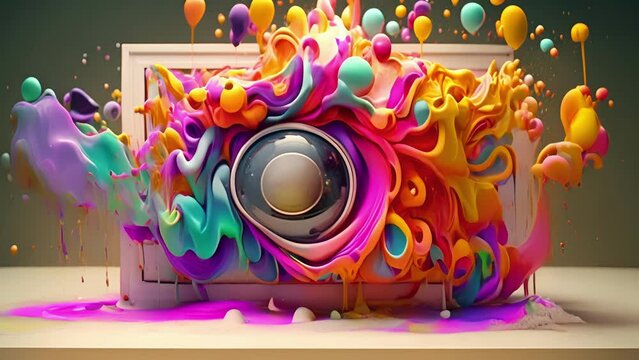 Get ready for a mindmelting experience as this video transforms everyday objects into abstract representations of consciousness.