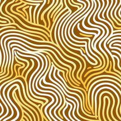 Pattern line abstract horizontal background with brown, yellow, white, colorful waves seamless illustration wallpaper.