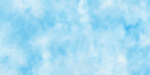 Blurry and cloudy blue sky background with clouds, cloudy light blue watercolor background with various natural clouds and smoke.digital illustration imitation of artificial stone,	