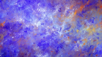 Fototapeta na wymiar Abstract Purple, Blue, and Orange Marble Fluid Acrylic Painting Texture Background Illustration