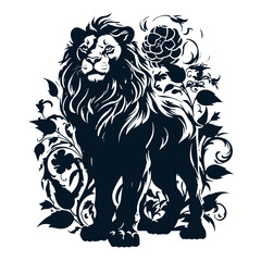 lion face, lion illustration, lion png, lion svg, lion vector, tiger, lion, vector, head, animal, tattoo, cat, wild, illustration, logo, face, design, mammal, art, tribal, feline, nature, black, drawi