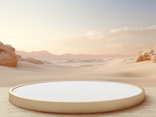 E-commerce Photography Design Background  Desert