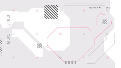 abstract futuristic background with cyberpunk style design