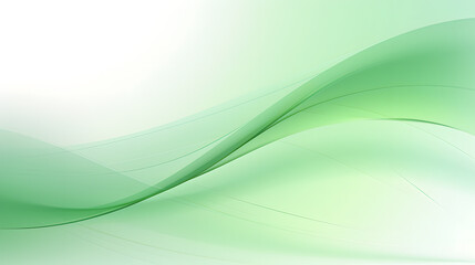abstract green wave background
