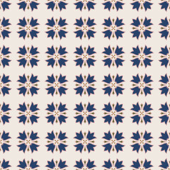 seamless tile pattern with decorative ticket