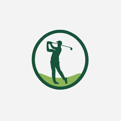 Golf Logo Design EPS Format Very Cool
