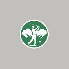 Golf Logo Design EPS Format Very Cool