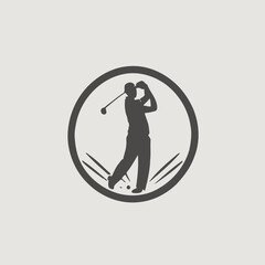 Golf Logo Design EPS Format Very Cool