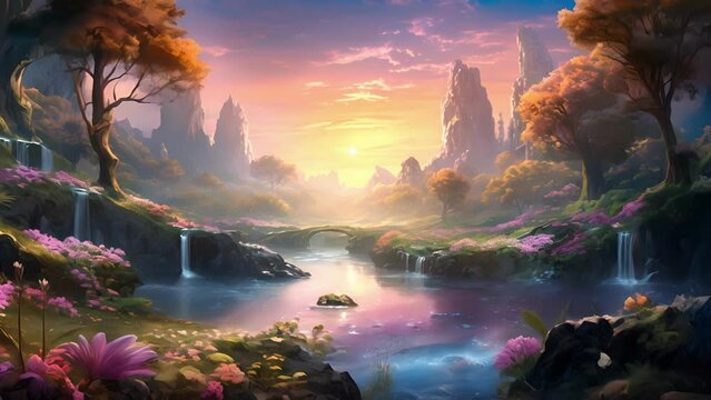 Lose yourself in the enchanting beauty of natures ethereal landscapes, where every scene feels like a glimpse into a magical realm.