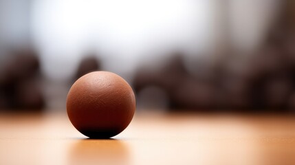 Professional food photography of Chocolate ball