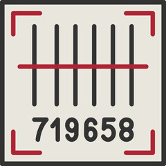 Bar Code Icon