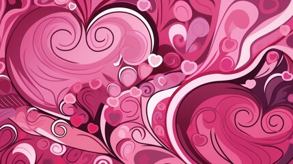 
A modern background with abstract patterns in Valentine-themed colors, suitable for contemporary designs.