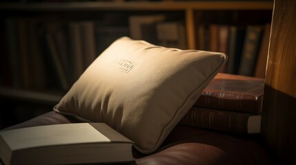 Bed With Pillow and Books, World Book Day