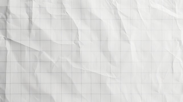 Grid Pattern on White Paper, A Simple and Informative Background for Design and Drawing