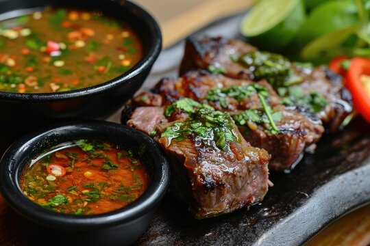 beef lok lak, cambodian national dish