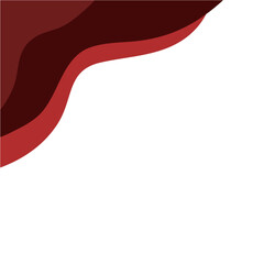 Corner Wave Border Decoration Vector 