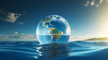 Environmental protection background, world environment day background, protect the environment