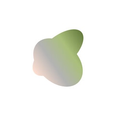 Obraz premium A simple cut out transparent cloud shape design element.