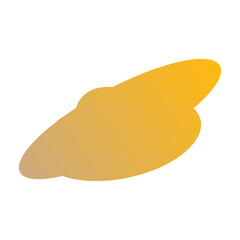 A simple cut out transparent cloud shape design element.