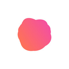 A simple cut out transparent cloud shape design element.