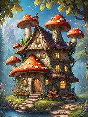 fairy tale house