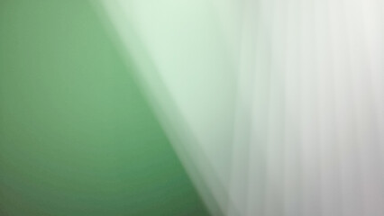 abstract background with smooth lines in green and white colors for design