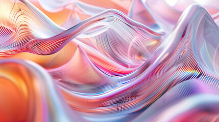 abstract background with waves