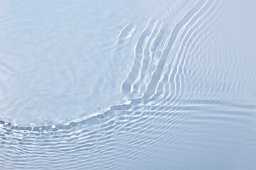 blue wave abstract or rippled water texture background
