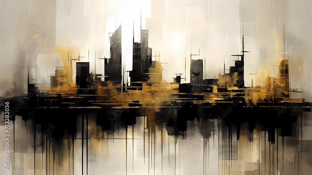 Poster modern digital abstract 3d background, abstract lines background