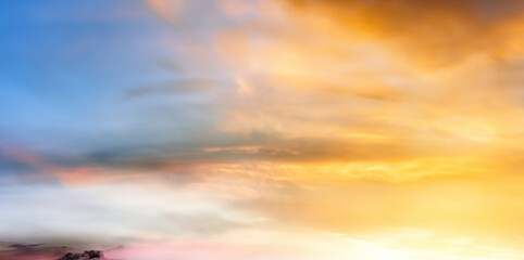 Sky clouds art sunrise background