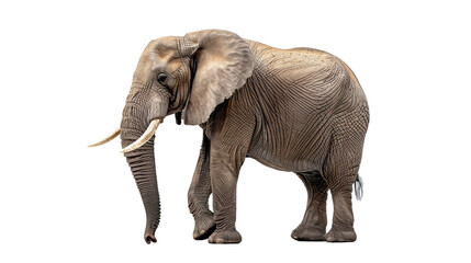 Elefante Sabio En fondo transparente.
