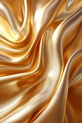 Abstract luxury minimalist gradient wallpaper pattern texture in pantone gold. Copy space and backdrop.