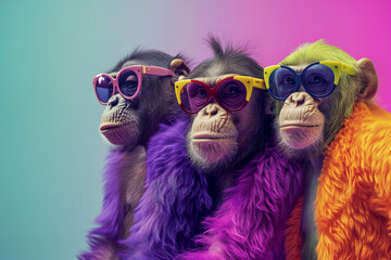 Bright Monkeys for the party