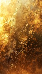 Abstract luxury minimalist gradient wallpaper pattern texture in pantone gold. Copy space and backdrop.