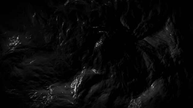 Abstract Dark Liquid Background