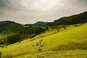 landscape in the mountains