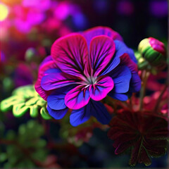A beautiful Geranium flower.