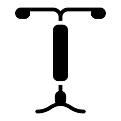 IUD glyph icon