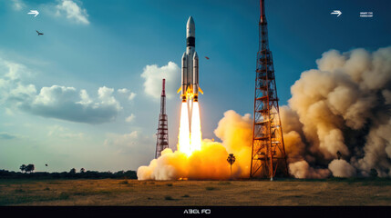 Skyward Journey: Liftoff in Indian Space Exploration