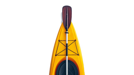 Pala de Kayak en Blanco En fondo transparente