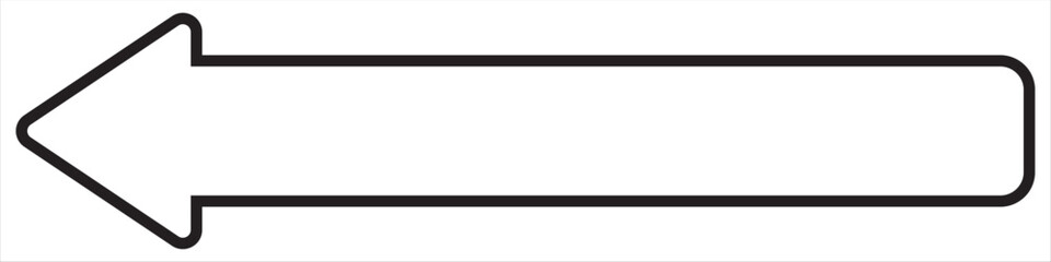 Fototapeta premium Bold arrow sign collection, set of black arrows icons, isolated on white background