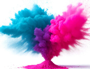 explosion of clouds