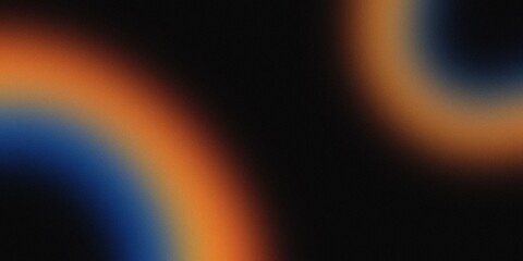 blue yellow orange wave noise Blurred retro color gradient abstract background grainy futuristic backdrop banner poster card wallpaper website header design	