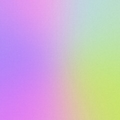Abstract colorful gradient background with grainy texture